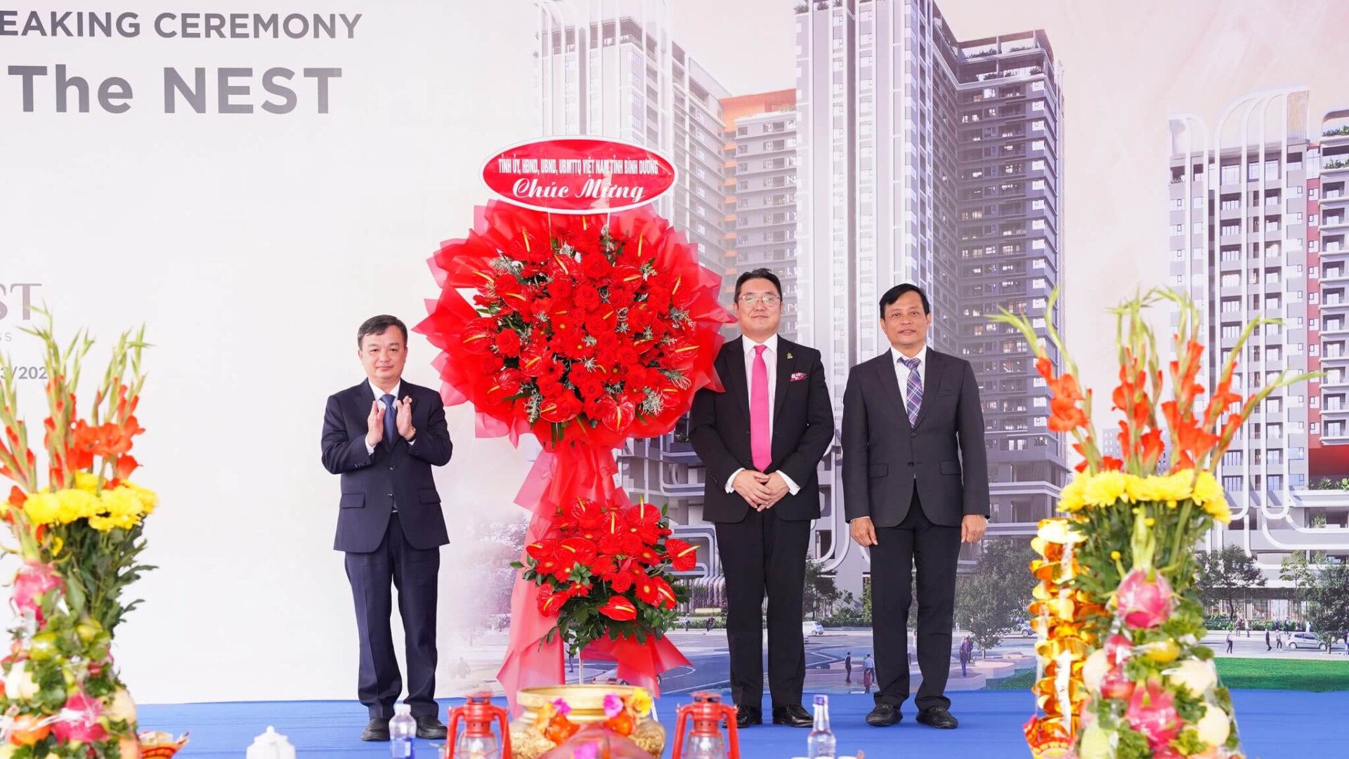 Grand Groundbreaking Ceremony Of MIDORI PARK The NEST